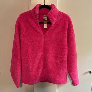 Pink Victoria’s Secret fleece in brand new condition, size XS, new with tags